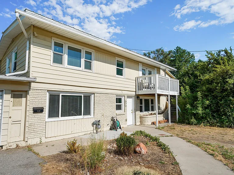 Front of house with Balcony