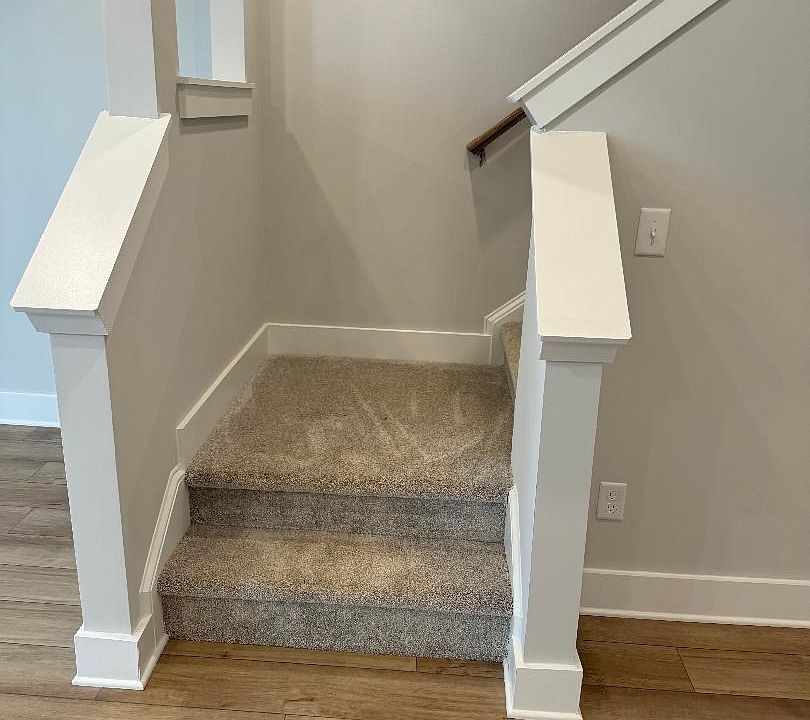 The Stairs lead to the second floor.