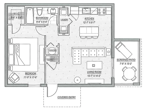 Floor plan Tranquility