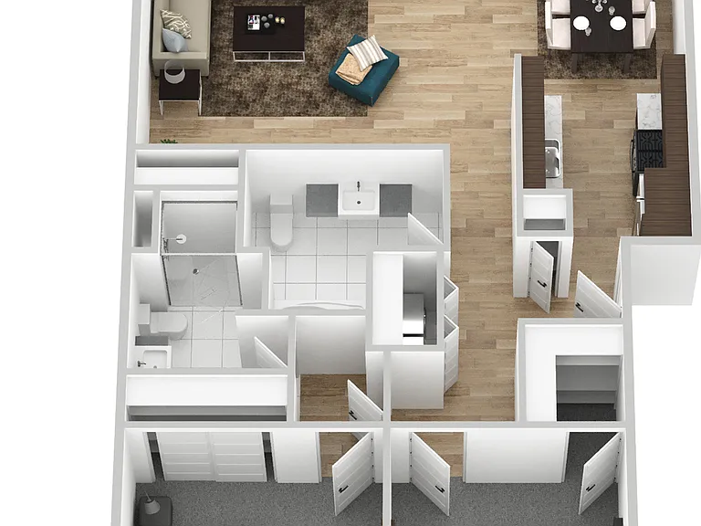 1,2,3-bedroom apartment homes close to everything! — Photo 22