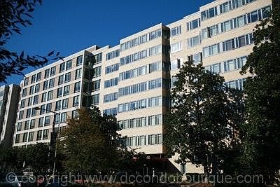 Front of building