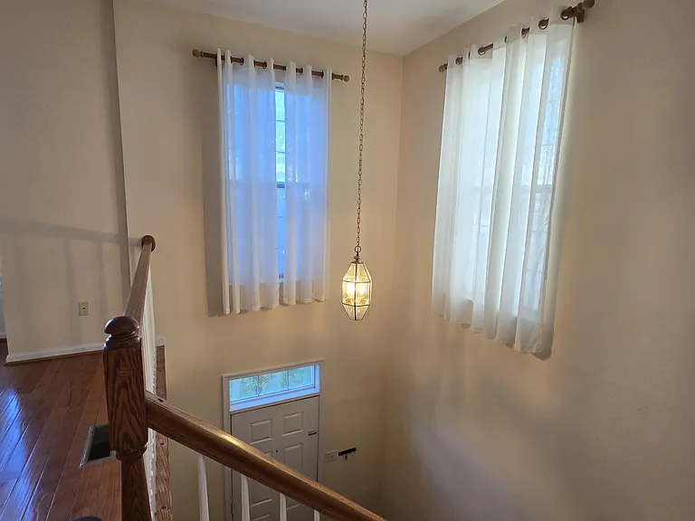Entrance view from mid-level