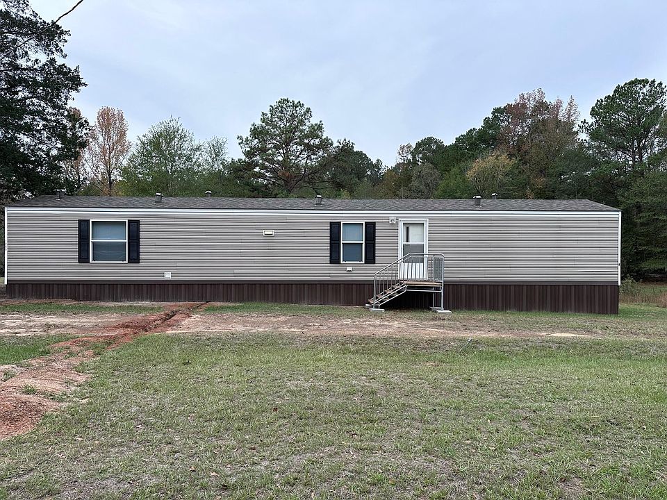 Front of mobile home