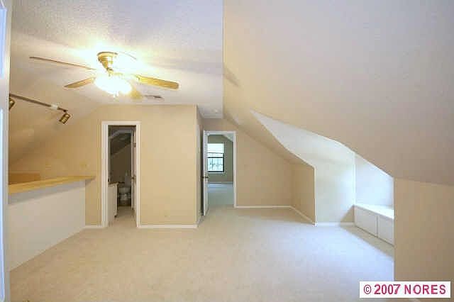 Gameroom upstairs with wet bar