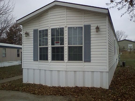 Front of Mobile Home