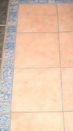 Detail of Kitchen Floor Tile