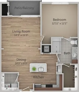 Overture Flower Mound 55+ Apartment Homes — Photo 48