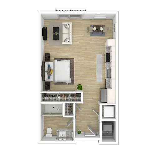 Floor plan Cockpit