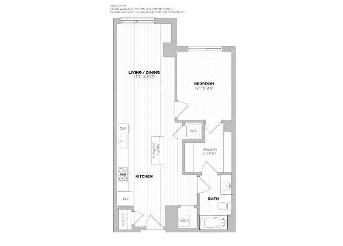 Floor plan Dylan 1D