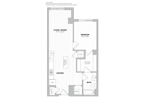 Floor plan Dylan 1D