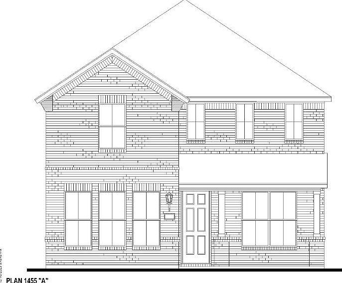 Plan 1455 Elevation A