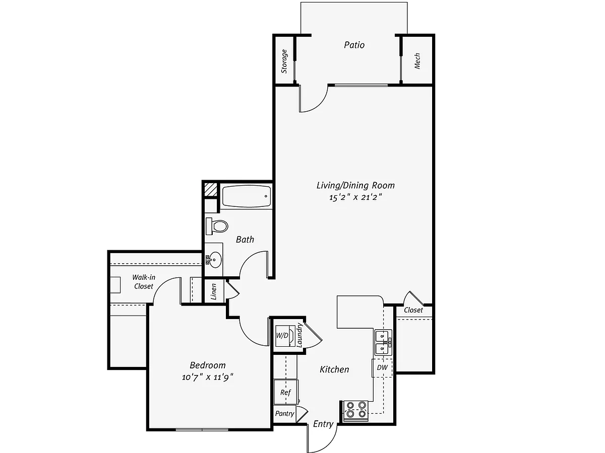 Floor plan A6