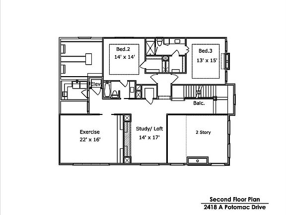 4th image of 2418 Potomac Dr Unit A