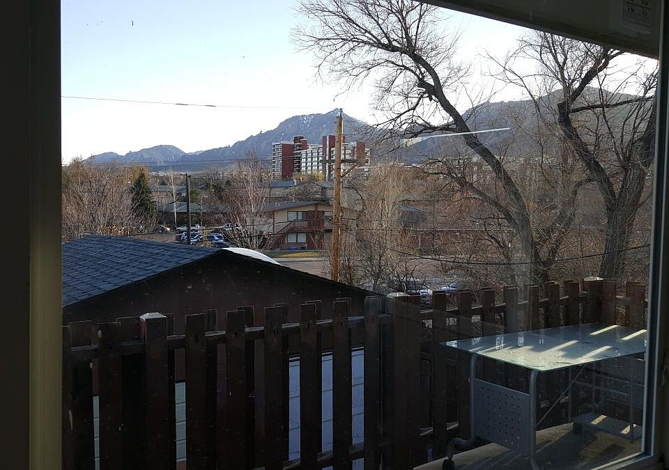 View from living room