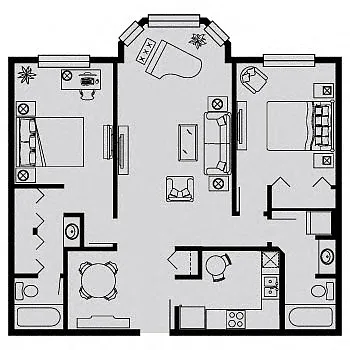 Floor plan E