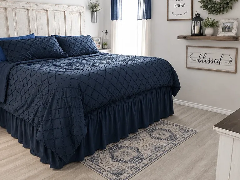 Furnished master bedroom
