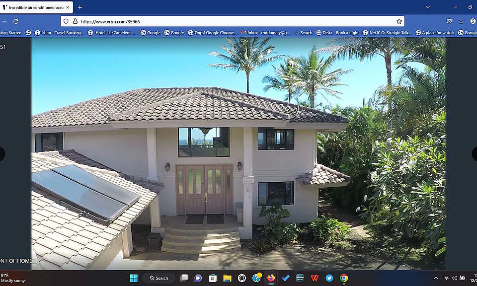 
Front of home