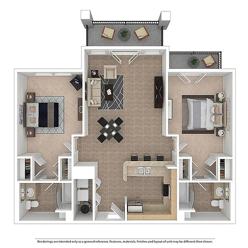 Floor plan Marston