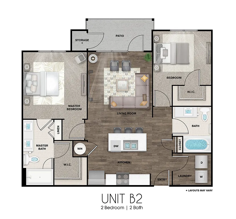 Floor plan B2