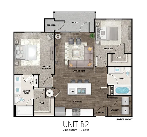 Floor plan B2