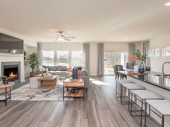 Entertain with ease in this open floorplan.