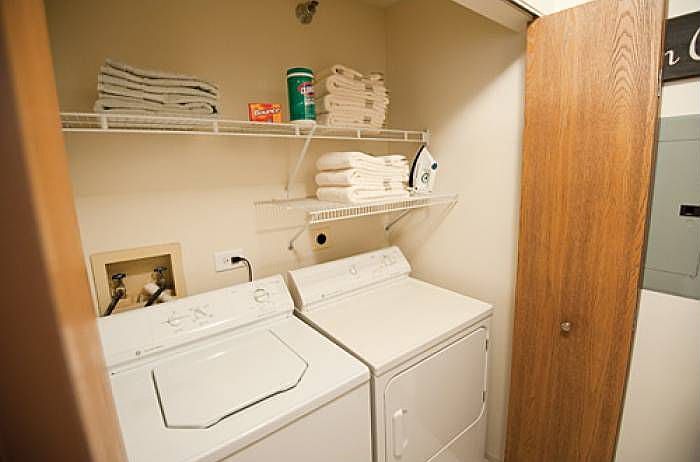 washer and dryer