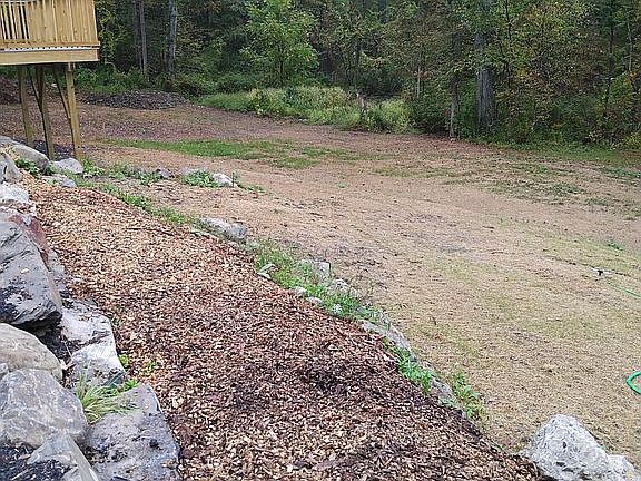 Driveway to back of house