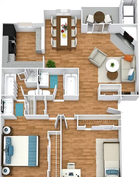 The Landings at Northgate Apartments — Photo 65