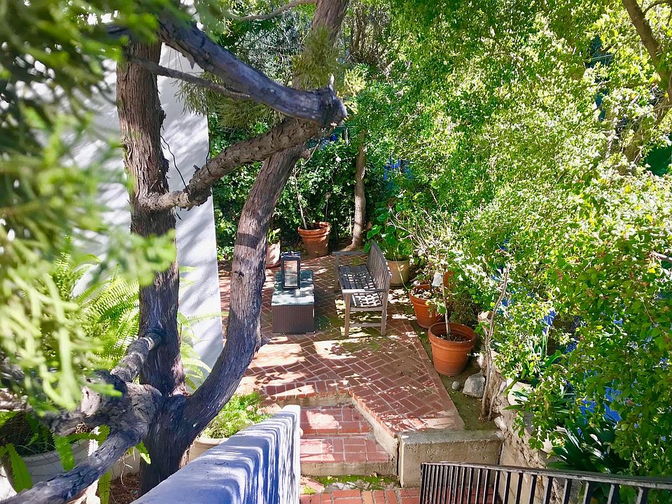 Private courtyard you'll see as you enter the compound is be