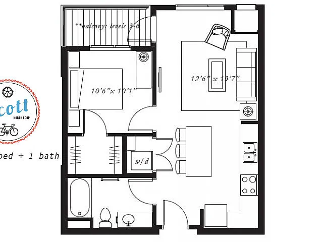 Floor plan Scott