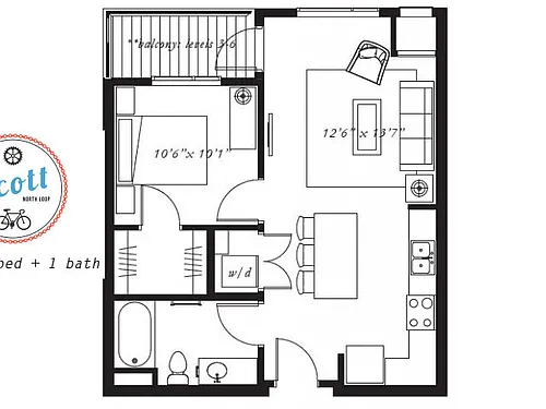 Floor plan Scott