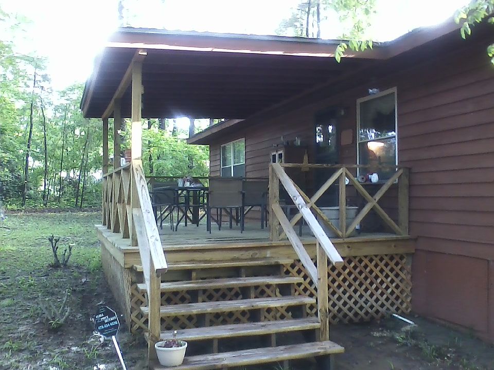 Back porch steps
