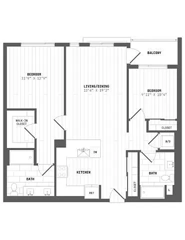 Floor plan B17