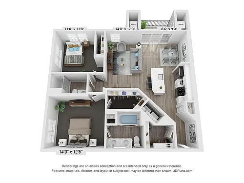 Floor plan B4
