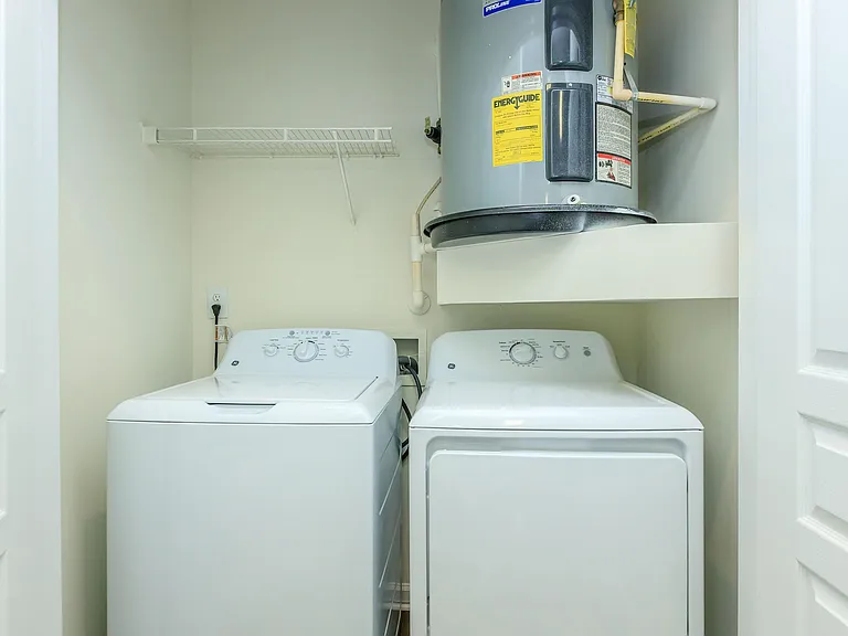 IN-HOME WASHER AND DRYER IN SOME HOMES