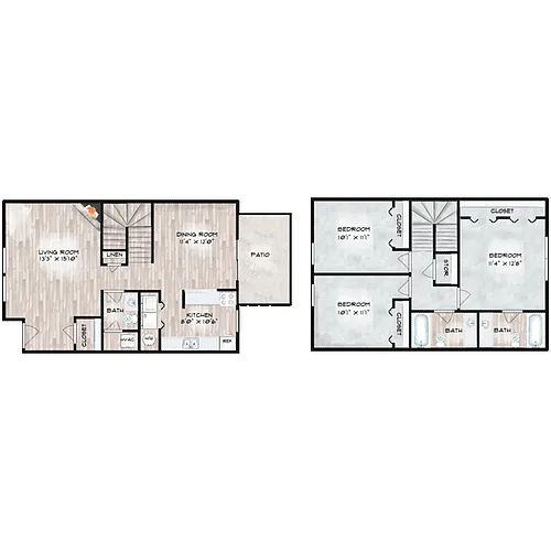 Floor plan The Brooks
