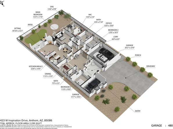 3423 W INSPIRATION Drive, Phoenix, AZ 85086