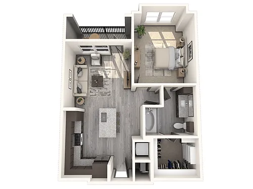 Floor plan A 21