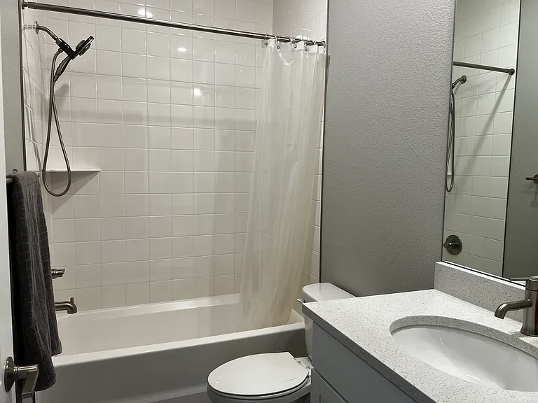 1 of 3 bathrooms