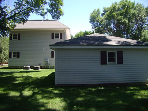 Back view of property