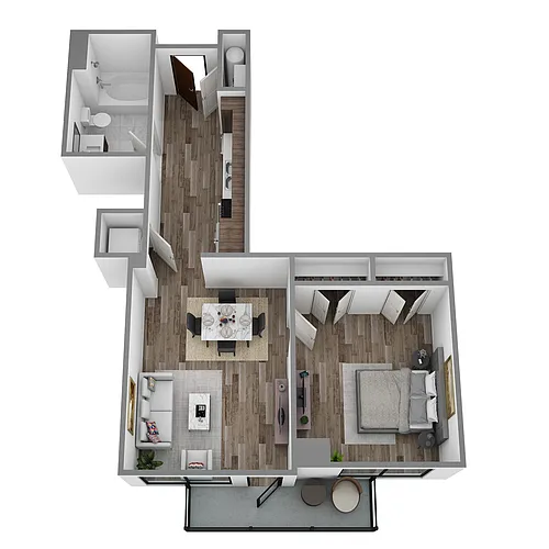 Floor plan B