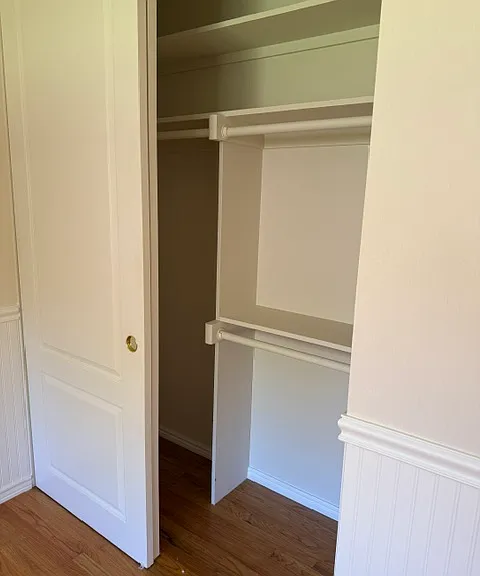 Bedroom #2 Built-In Closet