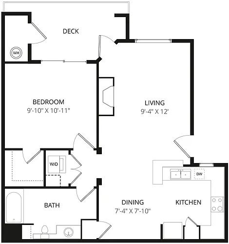 Floor plan The Cottage