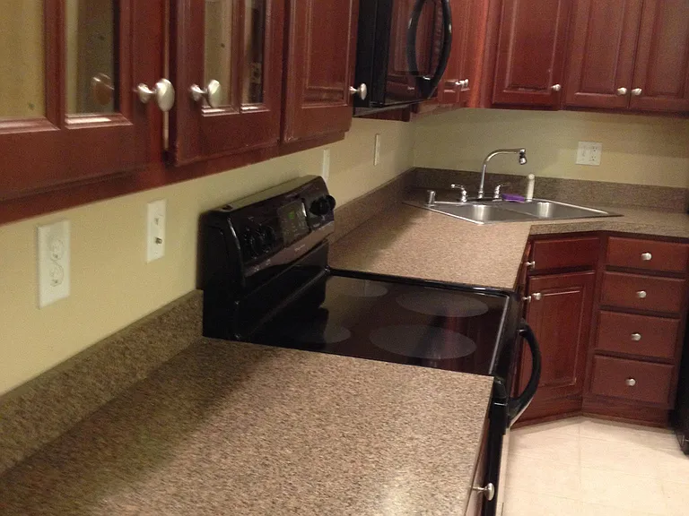 Plenty of countertop space!