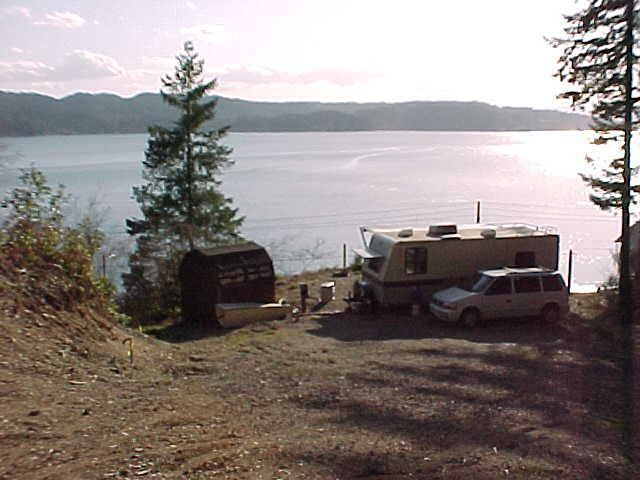 view of upper portion of property at Tahuya