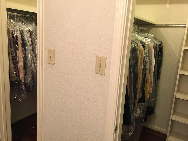Master closet