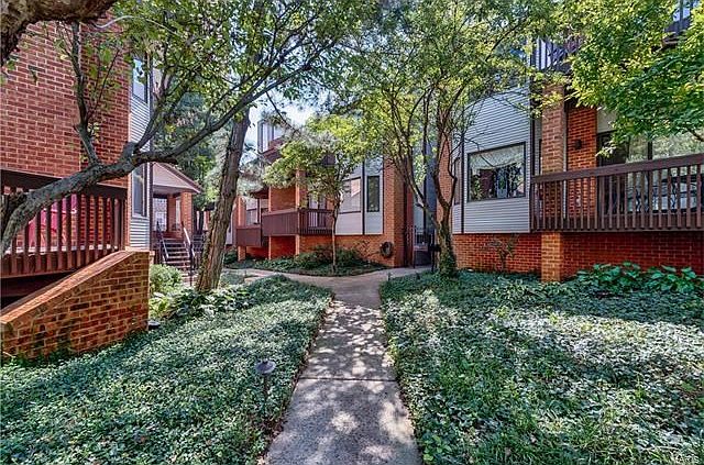 Maintenance of the grounds are included in the low condo fees.