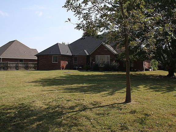 Large back yard