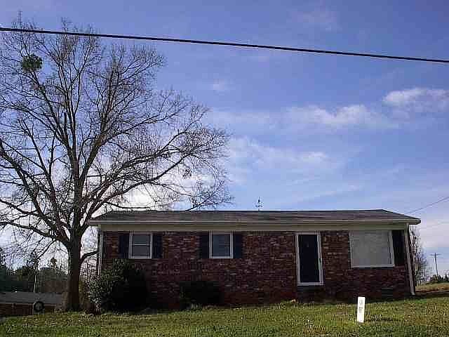 View from seay road front of the house