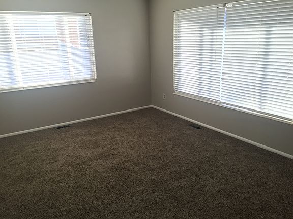Family room with new carpet